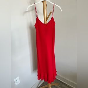 Ralph Lauren Red Cocktail Dress